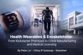 Health Wearables & Exoskeletons: From Kickstarter Prototype to China Manufacturing and Medical Licensing