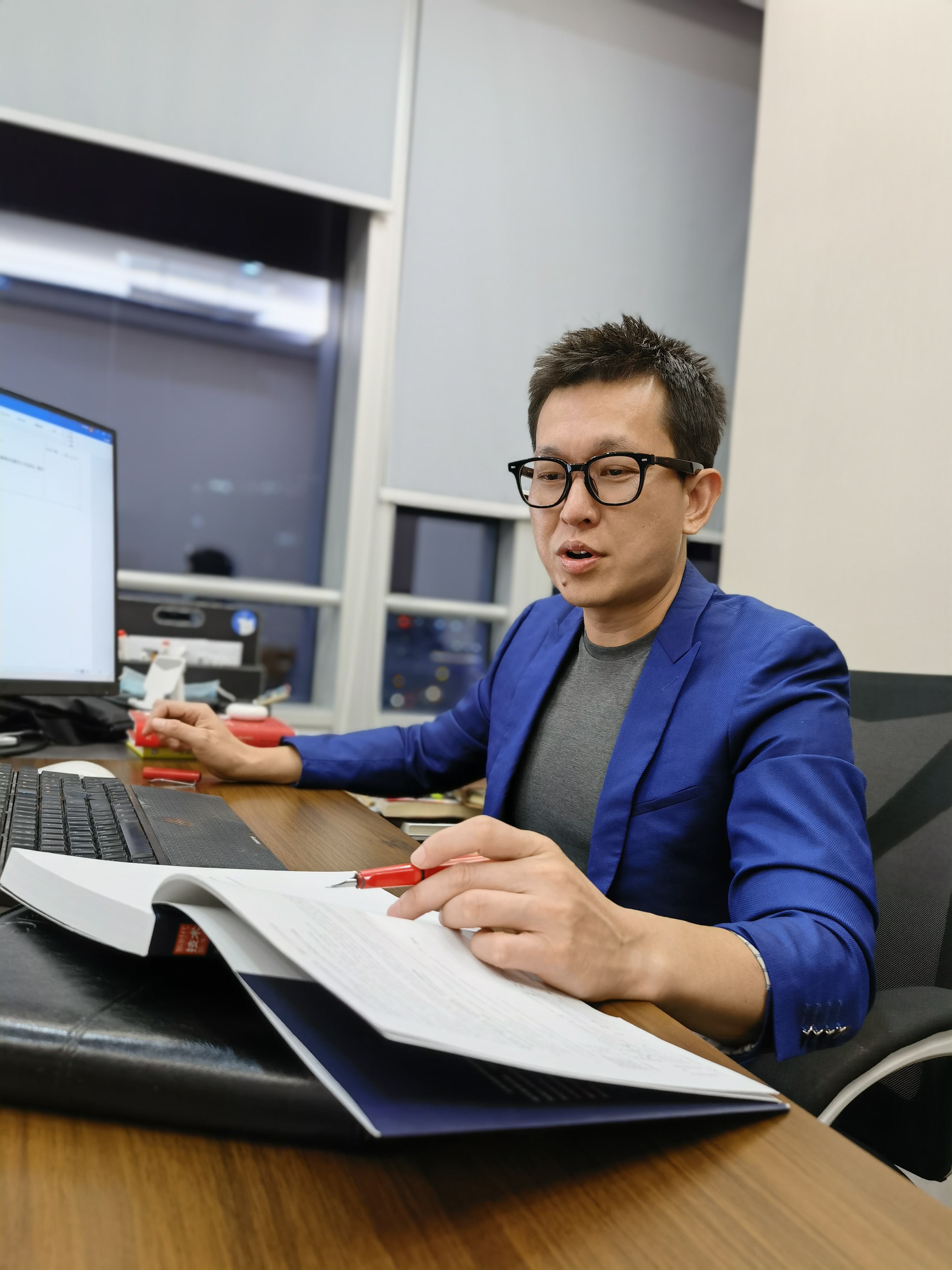 Portrait of Peter Lin, founder of China IP Gateway